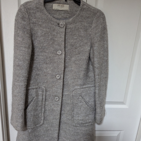 Zara Wool Coat - Picture 1 of 4